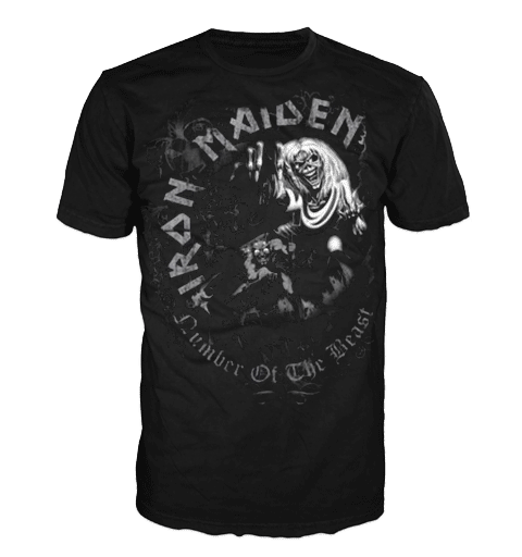 IRON MAIDEN - NOTB GREY TONE