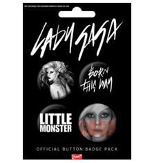 LADY GAGA BADGE PACK