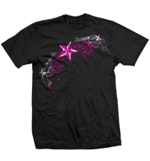 PINK STAR AND GUN