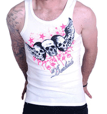 WHITE 3 SKULL