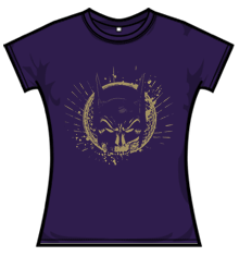 GOLD SKULL MASK