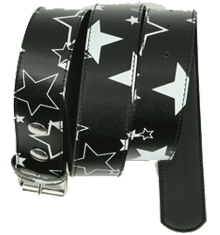 STARS BLACK WHITE
