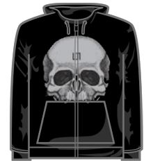 30 SECONDS TO MARS - GIANT SKULL ZIP