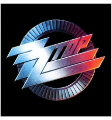 Circle Logo ZZ Top Standard Keychain