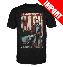 JOHNNY CASH - NASHVILLE POSTER
