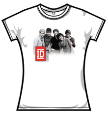 ONE DIRECTION - GROUP PHOTO WHITE