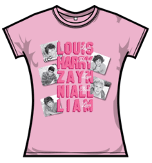 ONE DIRECTION - NAMES