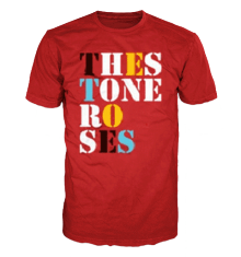 STONE ROSES - LOGO RED