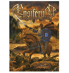 Toppa Ricamata Ensiferum Con Teschio, Licenza Ufficiale, 8x10 Cm, Bordo Cucito, Per Giacche E Borse - 2