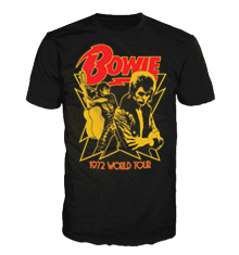 DAVID BOWIE - 1972 WORLD TOUR