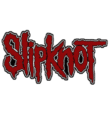 SLIPKNOT - LOGO RED CUT OUT